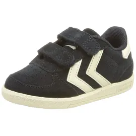 hummel Victory Suede Klettverschluss Sneaker Kinder black iris 19