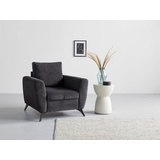 INOSIGN Sessel »Lörby«, Belastbarkeit bis 140kg pro Sitzplatz, auch mit Aqua clean-Bezug, grau