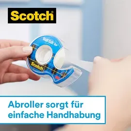 Scotch Klebefilmabroller Wall-Safe Tape blau
