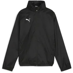 PUMA teamGOAL Allwetterjacke Kinder 03 - PUMA black/PUMA white 164