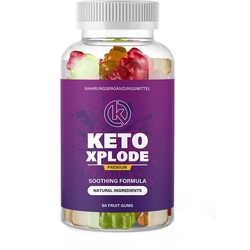 KetoXplode Fruchtgummis - Mit Gummibärchen zum Ziel Fruchtgummi 60 St