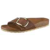 Birkenstock Madrid Big Buckle Nubukleder geölt cognac 39
