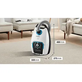 Bosch Serie 8 BGB75XSIL Weiß
