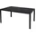 Mojawo Gartentisch 180 x 90 x 74 cm Anthrazit/Schwarz