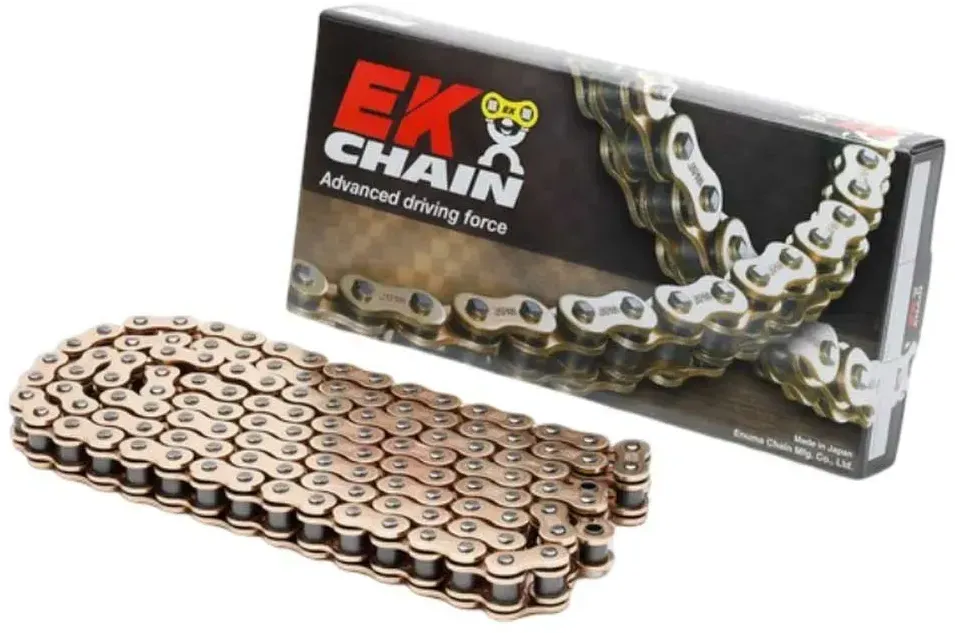 Ek Chain 525srx2 Qx-ring 525 Kette - Gold - 114t