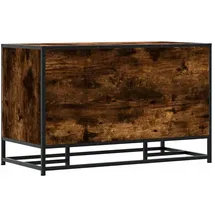 vidaXL Schuhbank Räuchereiche 84 x 40 x 53,5 cm braun