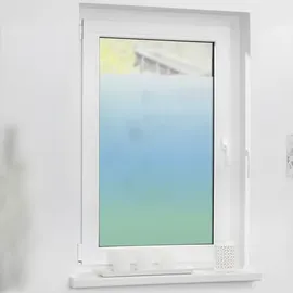 Lichtblick Fensterfolie Petrol - Gr.: 100 x 180 cm