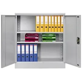 Gürkan Stahlschrank 109941 lichtgrau 92,0 x 42,0 x 100,0 cm, zerlegt