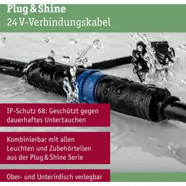 Paulmann Plug & Shine Kabel 2m Lampen-Verbindungskabel