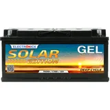 Electronicx GEL Batterie 140Ah Solar Edition Leistungsstarker 12V Akku Solaranlagen Solarbatterie GEL Technologie Gelbatterie Solar Batterien Solarakku 140 Ah