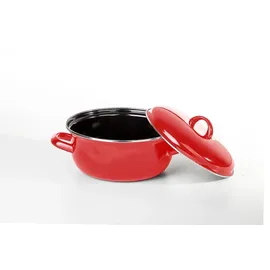 bemus Emaille Bratentopf 20 cm rund