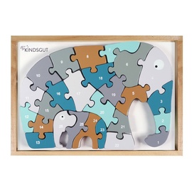 Kindsgut Buchstaben-Puzzle Elefant 26-teilig