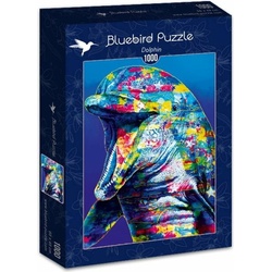 Bluebird Delfin-Puzzle voller Farben