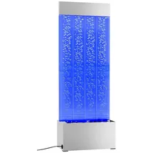 vidaXL Wassersäule mit RGB LEDs Edelstahl Acryl 110 cm vidaXL