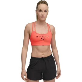 Puma Hyrox Move Strappy Bra Glowing Red XL