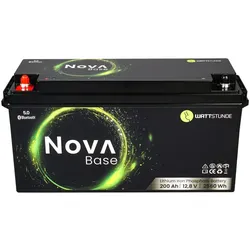 WATTSTUNDE NOVA Base Batterie 12,8V 200Ah 2560Wh LiFePO4