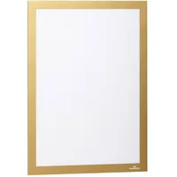 Durable Info-Rahmen Duraframe (A4, selbstklebend mit Magnetverschluss) 2 Stück,