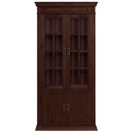 OTTO home Vitrine Vinales 96 x 39 x 196 cm Braun