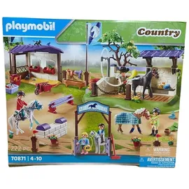 Playmobil Country Reitturnier mit Waschplatz 70871