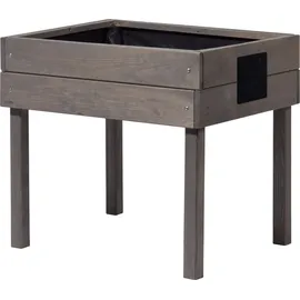 Dobar Kinderhochbeet 50 x 40 x 45 cm grau