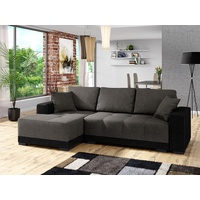 Mirjan24 Ecksofa Dallas, Elegante Eckcouch mit Bettkasten und Schlaffunktion, Polstersofa, Polstergarnitur, Wohnlandschaft (Seite: Links, Alova 04 ...
