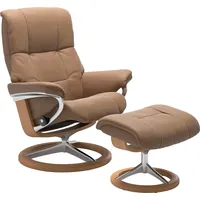 Stressless Stressless® Fußhocker »Mayfair«, mit Signature Base, Gestell Eiche, braun