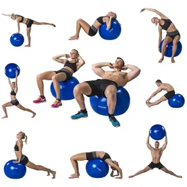 Tunturi Gymnastikball Rot 75 cm