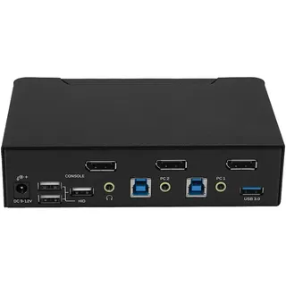Lindy KVM-Umschalter DisplayPort 7680 x 4320 Pixel