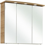 Xora Spiegelschrank - 75x72x20 cm, Badezimmer, Badezimmerspiegel, Spiegelschränke