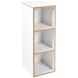 roba Seitenregal Finn 30,5 x 32 x 90,5 cm Holz weiß