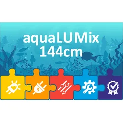 aquaLUMix 144cm LED-Komplettset | ➤ Jetzt konfigurieren