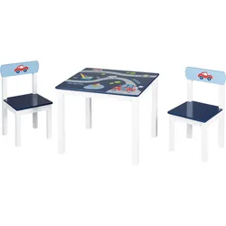 Kindersitzgruppe »Rennfahrer«, 49797845-0 blau