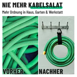 greate 12er Pack Verlängerungskabel Organizer & Aufhänger bis 22kg