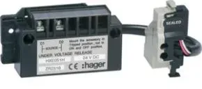 Hager HXE051H U-Auslöser verz h800-h1600 3P 24VDC