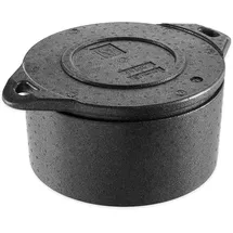 Thermohauser EPP-Thermobox Torte schwarz, mit Deckel, 10,5 L, Ø 54.0 x 21.5 cm