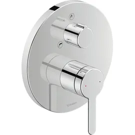 Duravit C.1 UP-Wannen-Einhebelmischer, rd, m Umstellvent., chrom