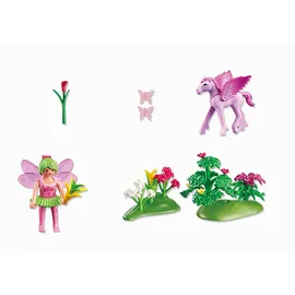 Princess Frühlingsfee mit Pegasusbaby Kirschblüte (5351)