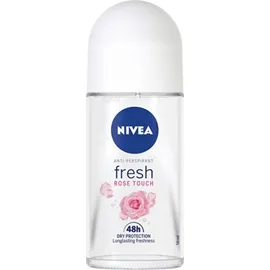 NIVEA Fresh Rose Touch Deo Roll-On 3 x 50 ml