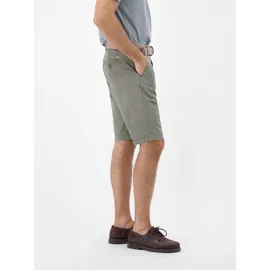 Lerros Chinoshorts LERROS "Bequeme Chino-Bermuda mit Gürtel und Minimalprint", Herren, Gr. 33, tinted grau, 98% Baumwolle, 2% Elasthan, Hosen Chinoshorts, Leichte Sommershorts aus 98% Baumwolle und 2% Elasthan, mit 4 Taschen