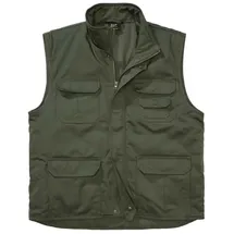 Brandit Textil Safari Weste Grün XL