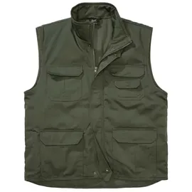 Brandit Textil Safari Weste Grün XL