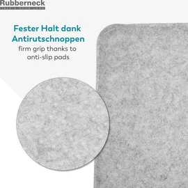 Rubberneck 8er Set 40 x 40 cm Grau