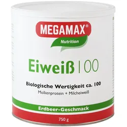 MEGAMAX Eiweiß 100  ERDBEER 750 g
