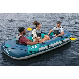 BESTWAY Hydro Force Schlauchboot-Set TrekTM X3 294 x 137 x 39 cm
