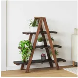 vidaXL Klappregal 79,5 x 35 x 112 cm Braun