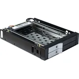 Inter-Tech IT88887363 - Trägerloser Wechselrahmen für 2x 2.5 SATA
