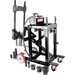 KS Tools Achsschenkelbolzen-Presse, 75t, mit Hülsen-Satz, 29-tlg - 460.3620