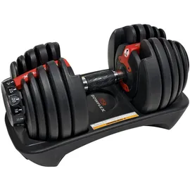 Bowflex SelectTech Kurzhantel verstellbar 2-24 kg schwarz/rot