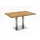 Niehoff Bistro Tisch Klapptisch 120 x 81 x 76 cm Braun