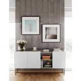 TemaHome »Nina«, Kommode, schwarz lackiertes Metallgestell; Breite 180 cm